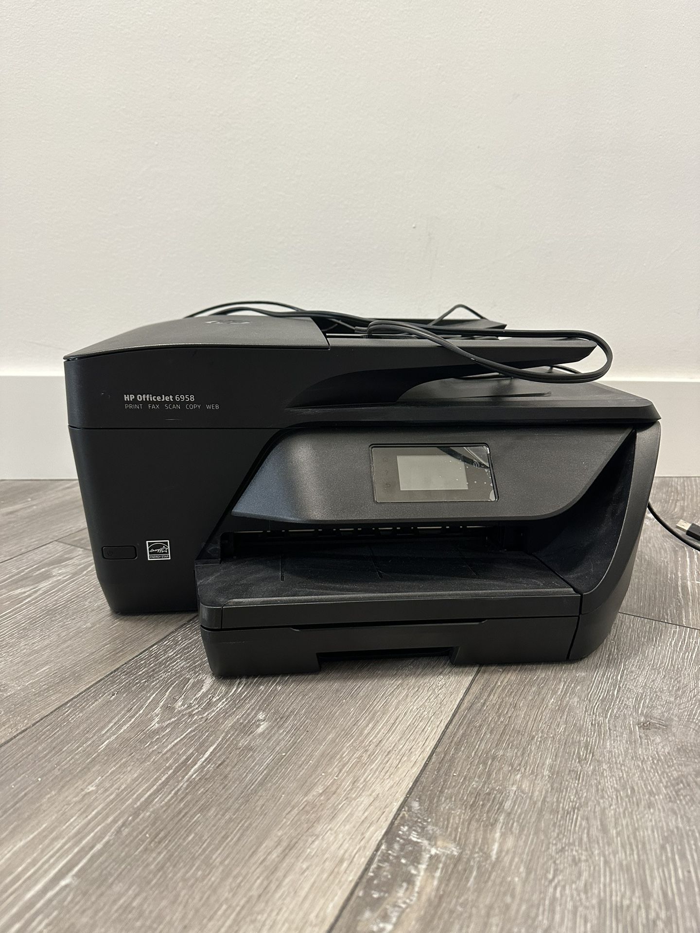 HP Office Jet 6958 Print Fax Scan Copy Web