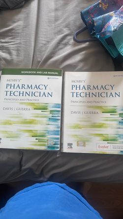 Mosby's Pharmacy Technician 6th Edition Textbook & Workbook
