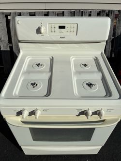 Kenmore white stove