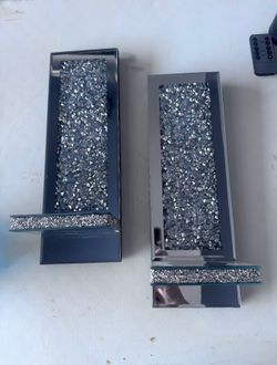 Candle holders for wall