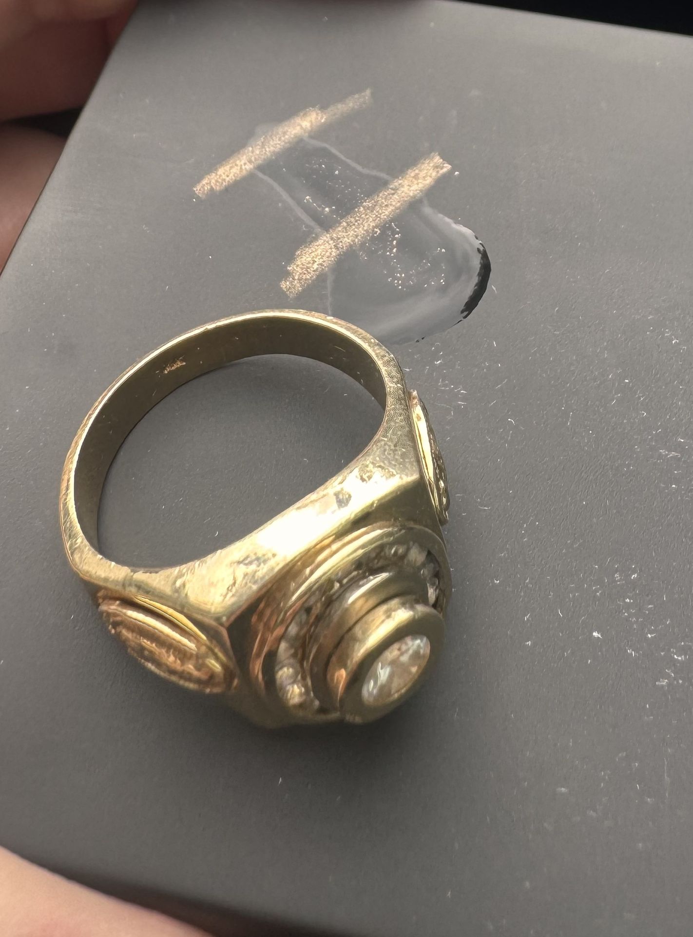 14kt Virgin Mary Rings