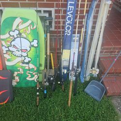 Various Fishing Rods
