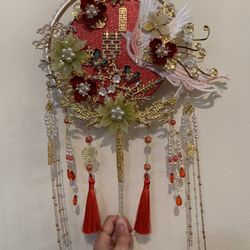 Chinese wedding fan