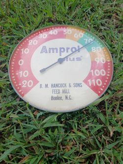 Vintage Advertising Therometer