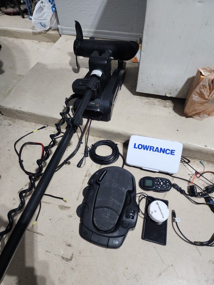 24 Volt Trolling Motor Minkota TERROVA. Like New 2024
