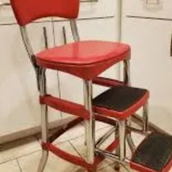 1940s Vintage Step Stool 