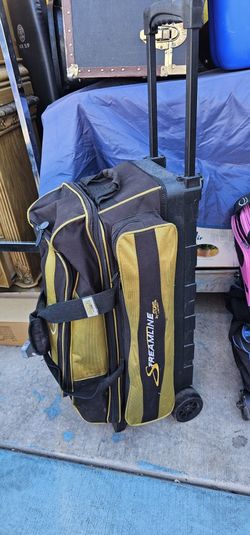 Bowling Streamline 3 Suitcase W Storm Ball 13.80 And Cruel C51 14.20 Pounds Used