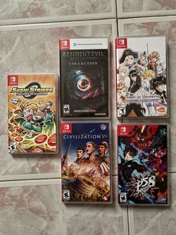 Nintendo switch games $20 each.