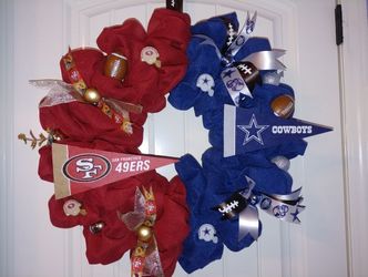 NFL Combination Wreath