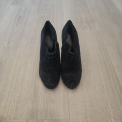 Black High Heel Boots