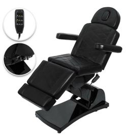 VEVOR 4 Motors Electric Facial Chair Full Electrical Massage Table Dental Bed Aesthetic Adjustable Reclining Chair for Podiatry Tattoo Spa Salon All P