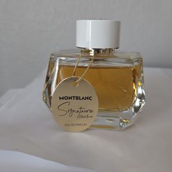 MONTBLANC SIGNATURE ABSOLUE EAU DE PARFUM,  3.0OZ/90ML,  NEW NO BOX