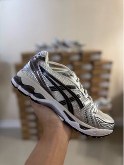 Asics Cream Black Metallic Plum K-14