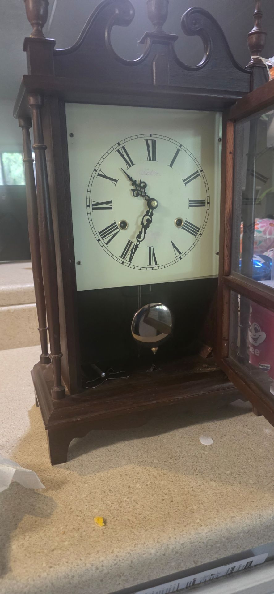 Mini grandfather clock