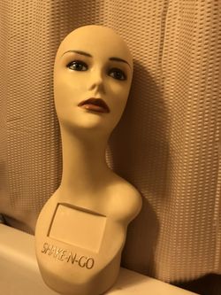 Mannequin Hat, jewelry, wig display!