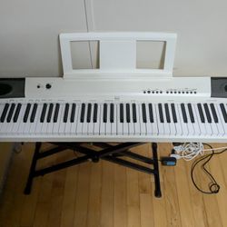 BCP 88-KEY Full Size Digital Piano, sustain pedal and stand