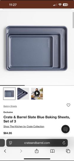 Crate & Barrel Baking Sheets