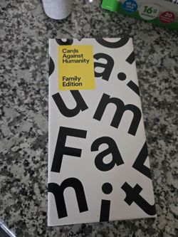 Cards against humanity family edition card game