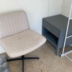 Chair and Nightstand