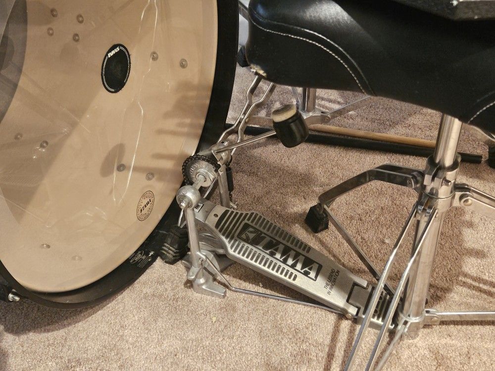 Tama Drum Set As Shown