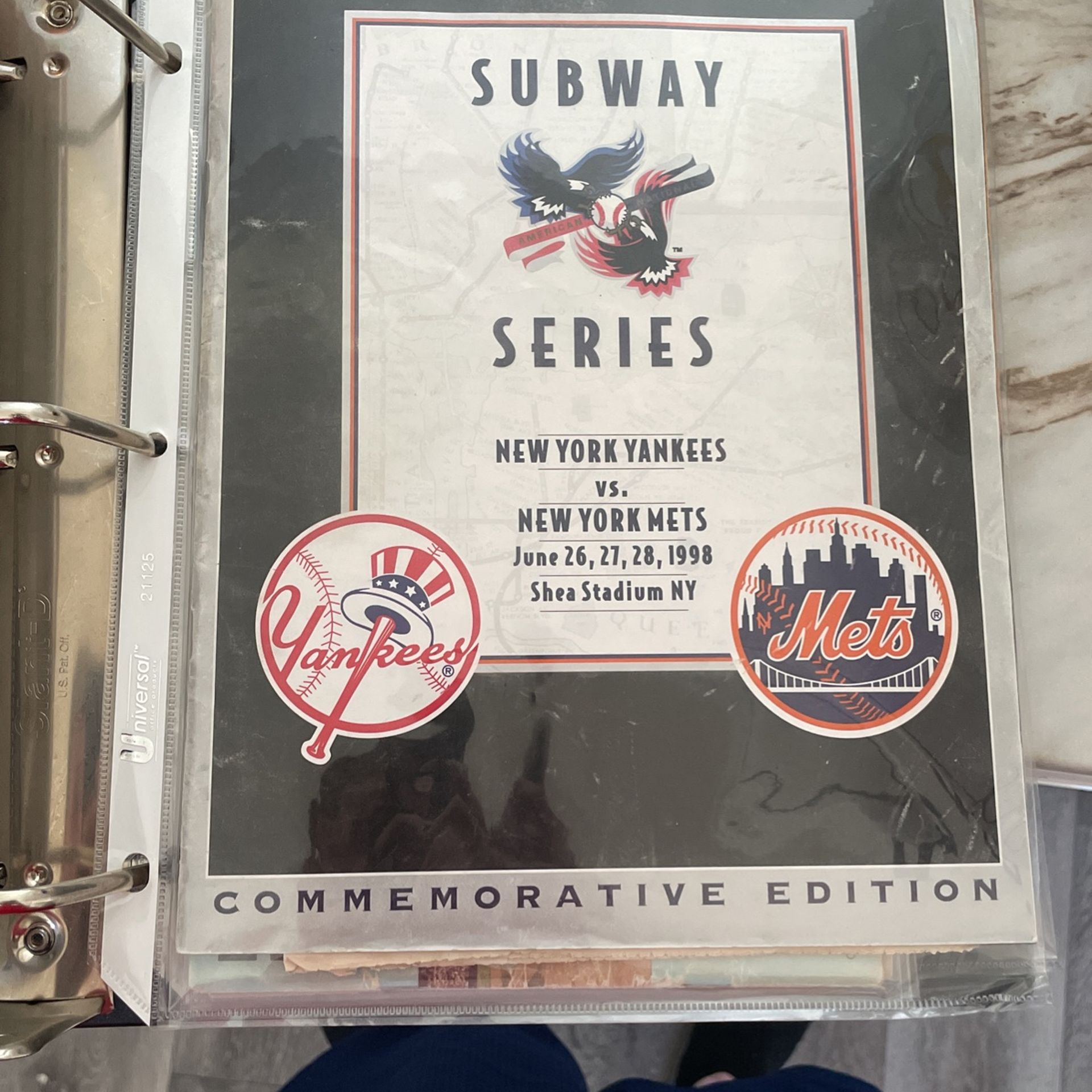 1998 Subway Series Commemorative Edition