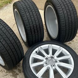 Wheels and tires for Audi