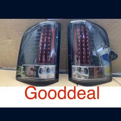 FIT 07-14 Chevy Silverado Sierra 1500 /2500HD 3500HD LED Tail light Pair 