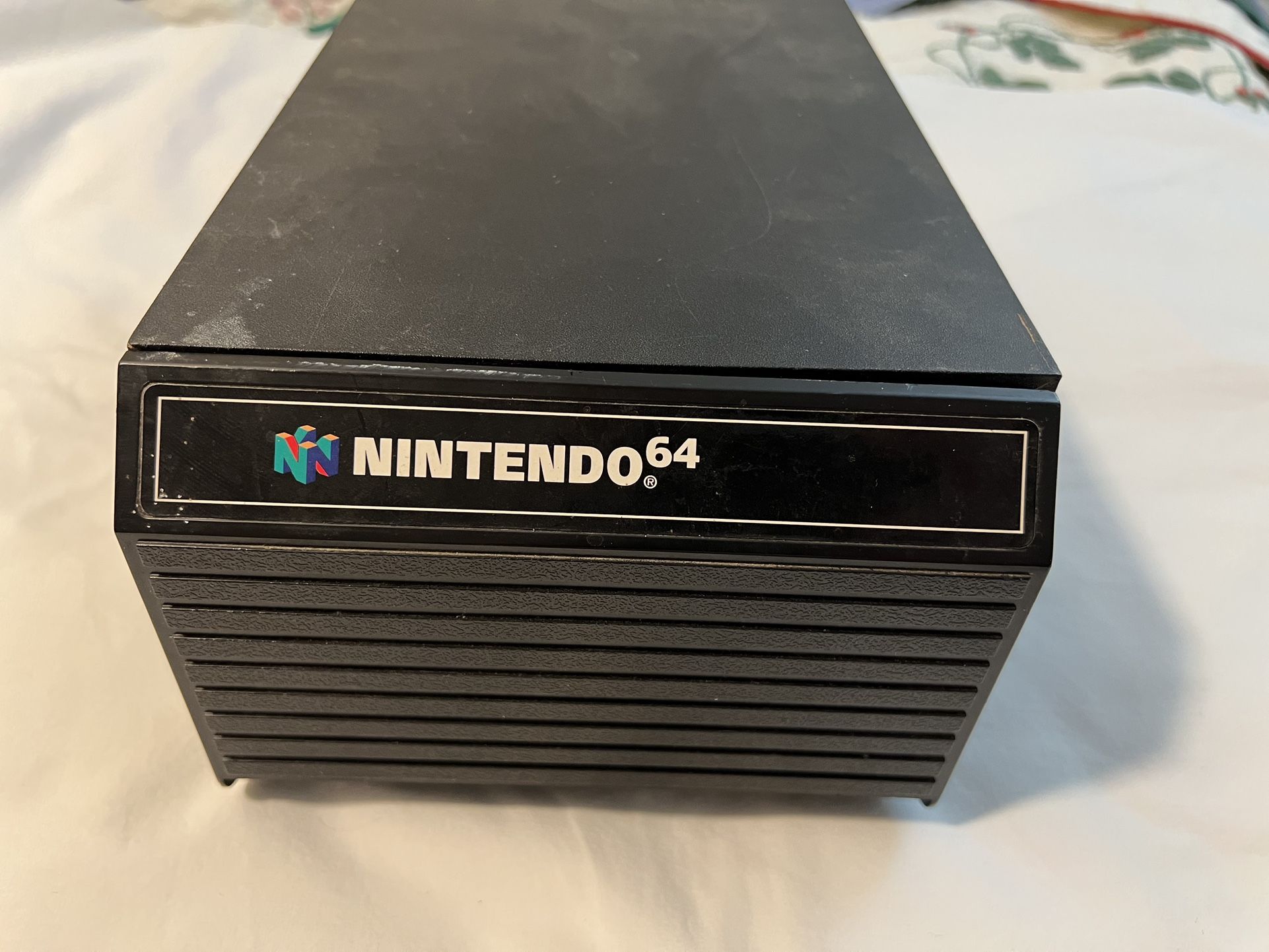 Vintage Nintendo N64 Game Storage Case 12 Cartridge Holder Drawer