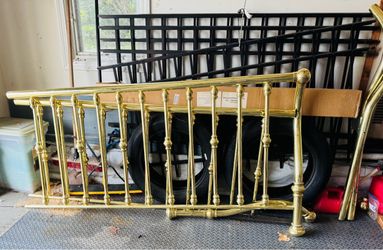 King Size Quality Brass Bed Frame