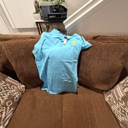 Blue polo 