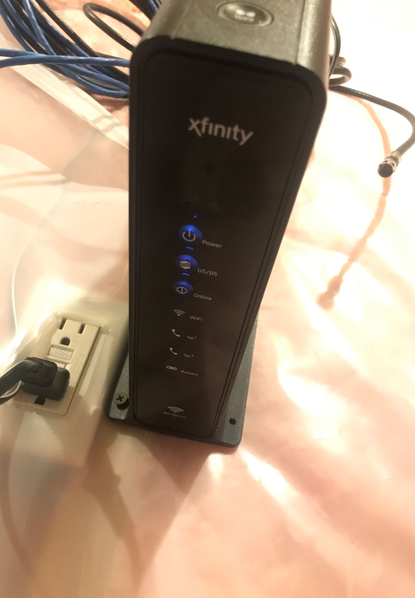 Xfinity modem/router and phone service