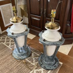  Table lamps  (2) AvailableL Nautical Style