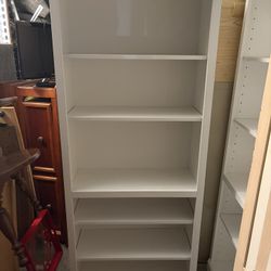 White Bookshelf TWO AVAILABLE 