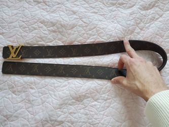 LV Louis Brown Monogram Belt (90 Cm)