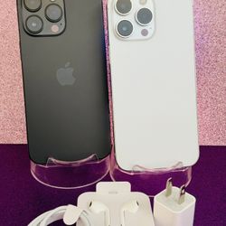 IPhone 14 pro max (128gb) White / Black UNLOCKED