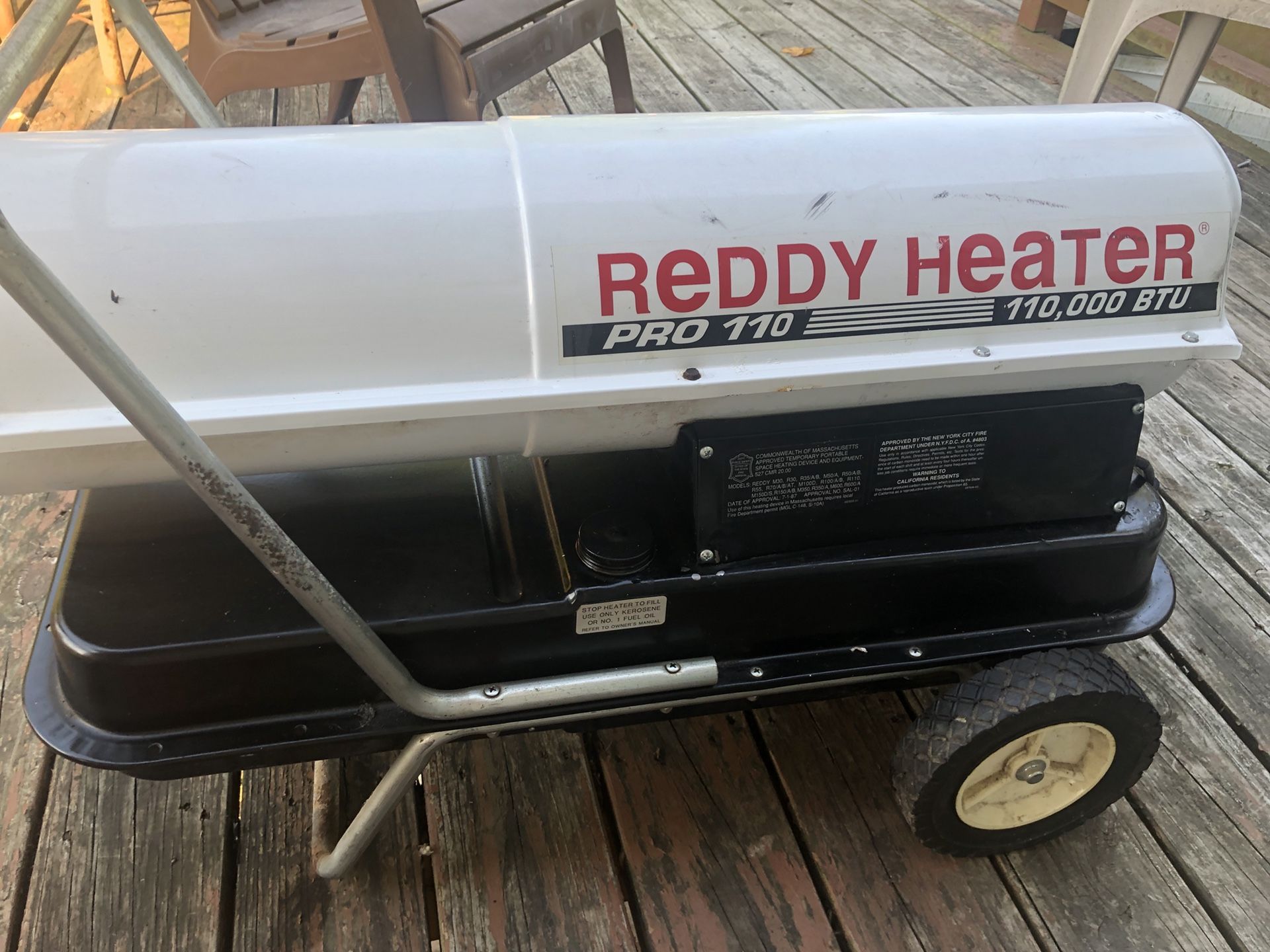Reddy Heater Pro 110 110,000 BTU