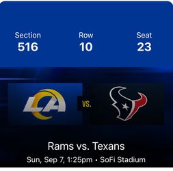 Rams vs Saints