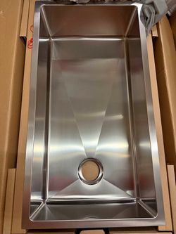 Fregadero de cocina 36" con grifo nuevo