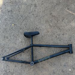 Cult Pro Team Bmx Frame With Seat And Sealed 19mm Bottom Bracket
