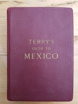 Antique Book Terry's Guide to Mexico