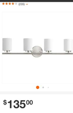 Bathroom light new