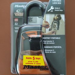 Master Lock Lockbox Combination Portable Lock Box Mossy Oak® Blaze™~NEW~
