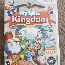 My Sims Kingdom For Nintendo Wii - READ DESCRIPTION 