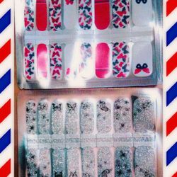 Bedazzling Butterfly/Patriotic Butterflies!FFBoutique Nail Polish Strips!Free Sample/Entries!