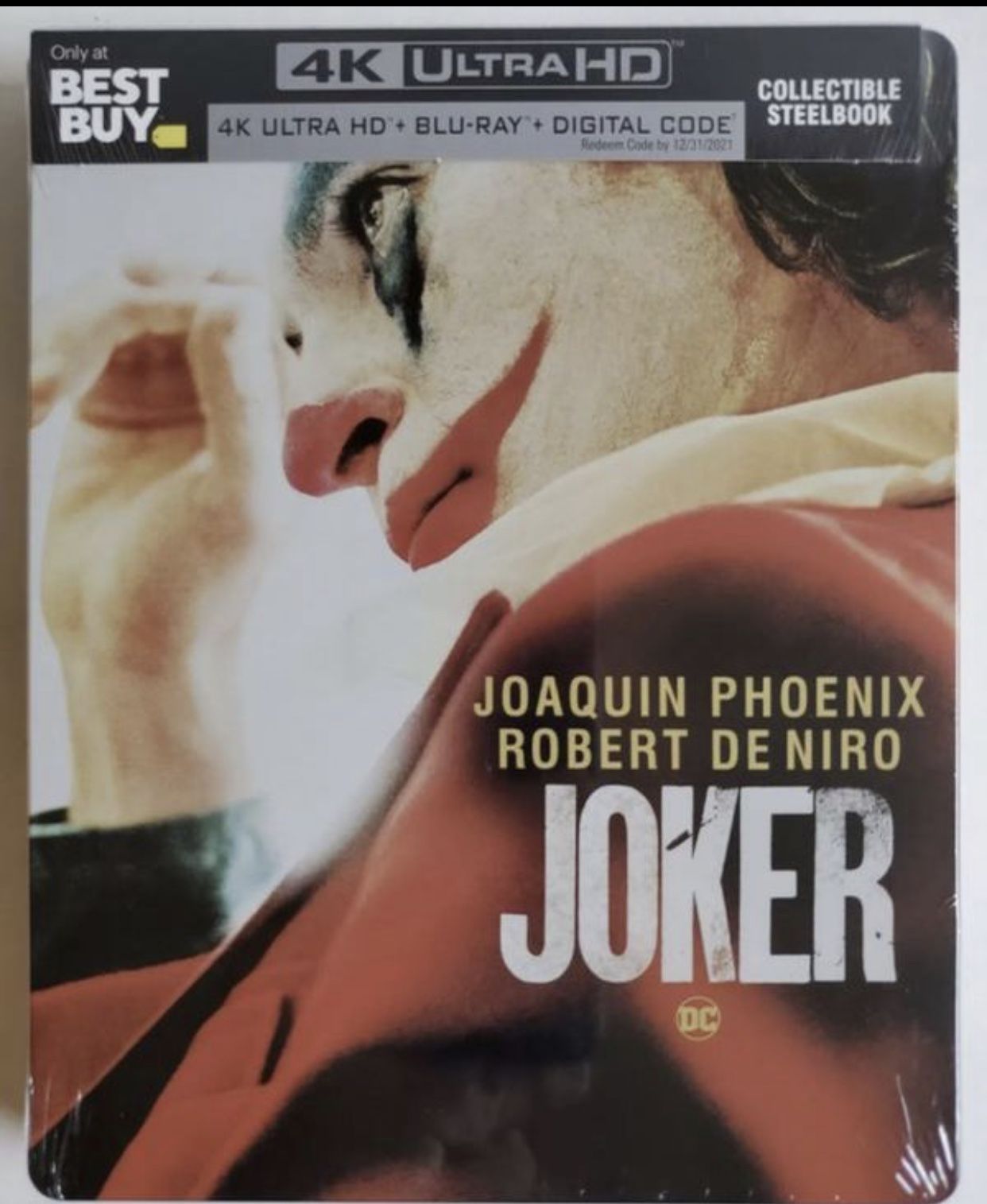 JOKER STEELBOOK (4K UHD + Blu-Ray + Digital Copy) New & Sealed Best Buy Sold Out