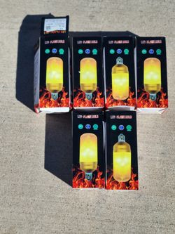 Flame Light Bulbs