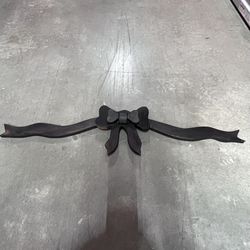 Antique Amazing Rustic Farmhouse Rare  Handmade Wooden Wall Decor Bed Top