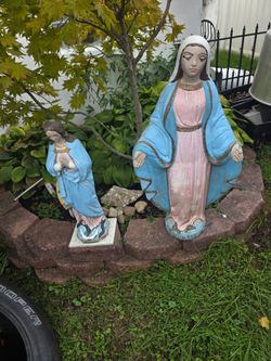 Religious statues concrete