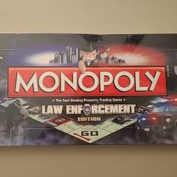 Sealed Monopoly Law Enforcement Edition **RARE**