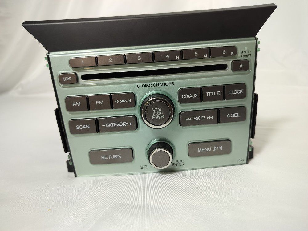 Honda Pilot 2009-2011 AM/FM CD Radio Player Receiver 39100-SZA-A210 - Tested